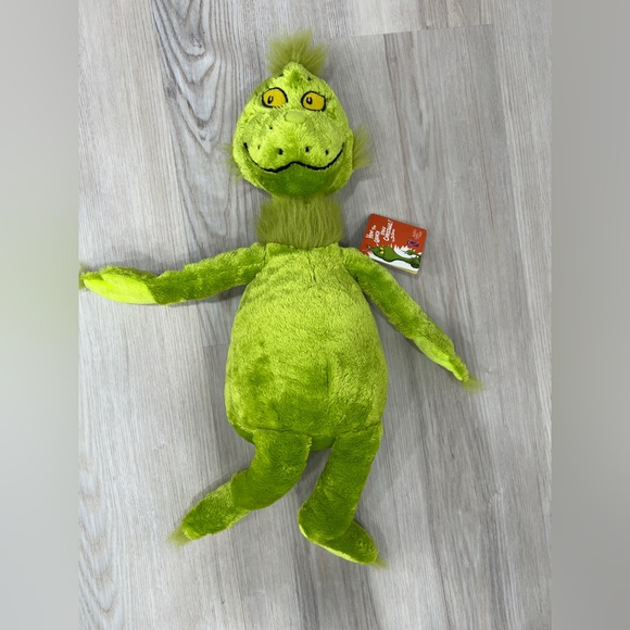How the Grinch Stole Christmas 20” Plush Green Dr; Seuss Holiday Classic Gift - Picture 5 of 7